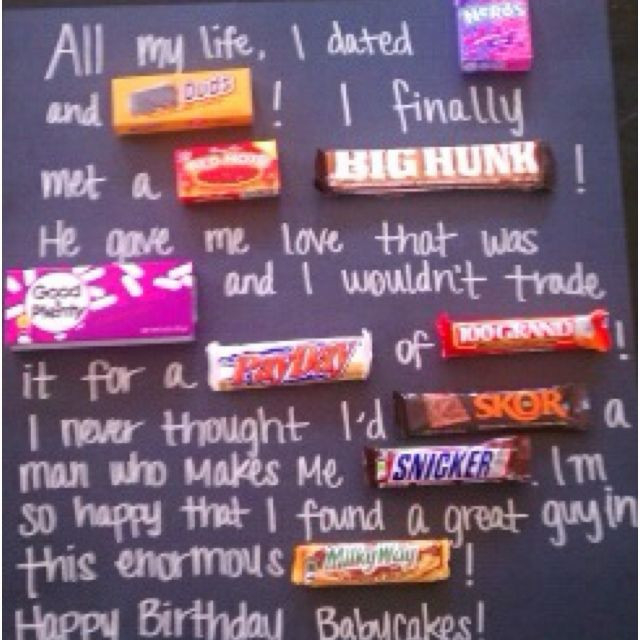 Best ideas about Cute Birthday Gifts For Her
. Save or Pin Cute idea My friend made this for her boyfriend s Now.