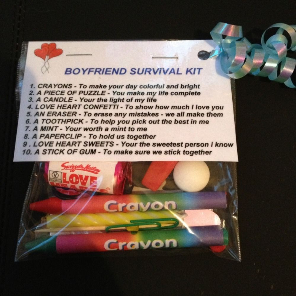 Best ideas about Cute Boyfriend Gift Ideas
. Save or Pin Best 25 Boyfriend survival kit ideas on Pinterest Now.