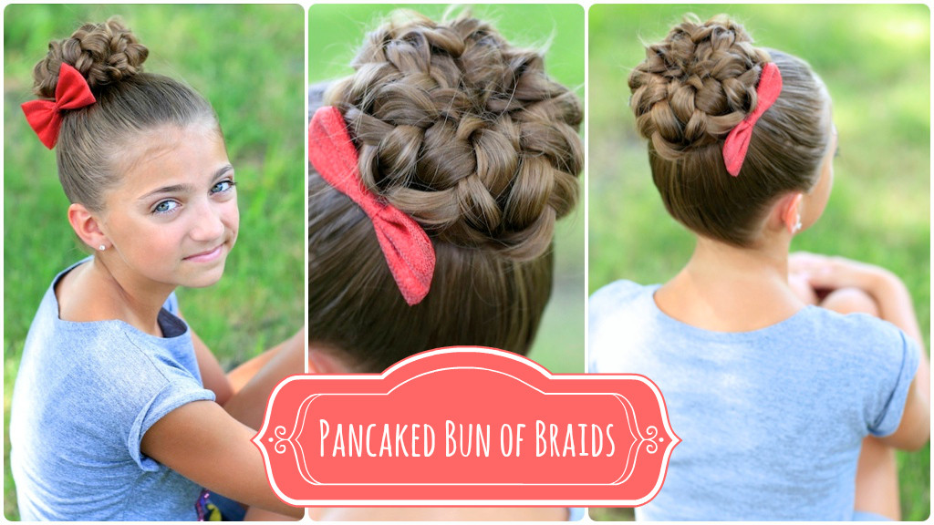 Best ideas about Cute Girls Hairstyles Buns
. Save or Pin Braid Buns Now.