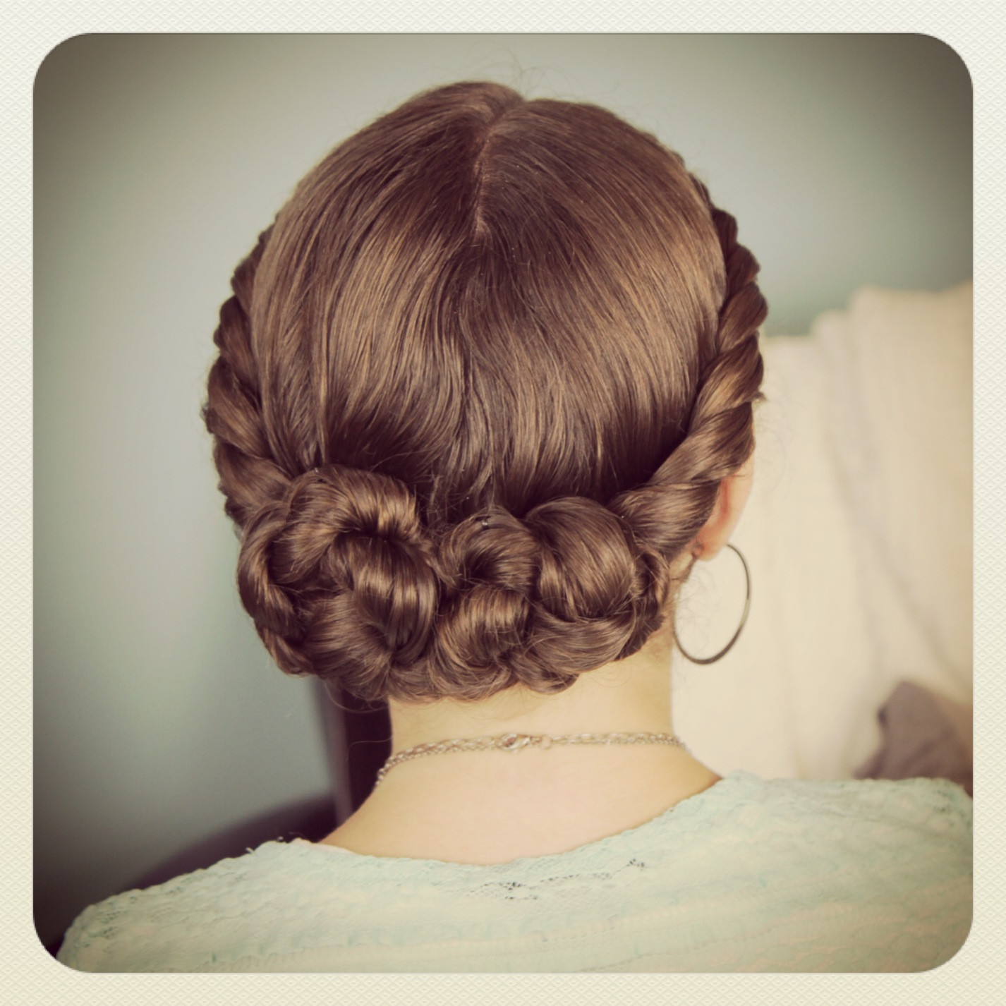 Best ideas about Cute Girls Hairstyles Buns
. Save or Pin Double Twist Bun Updo Home ing Hairstyles Now.