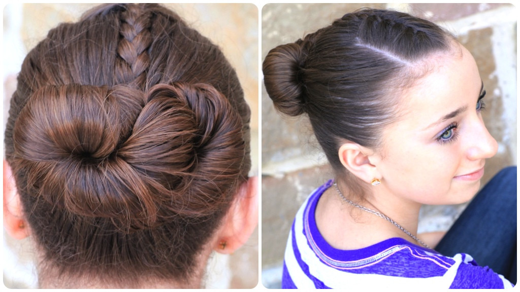Best ideas about Cute Girls Hairstyles Buns
. Save or Pin How to Create an Infinity Bun Updo Hairstyles Now.