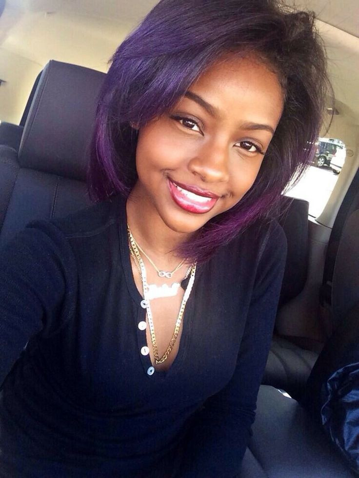 Best ideas about Cute Hairstyles For Black Teenage Girl
. Save or Pin Top 13 Cute Purple Hairstyles for Black Girls this Season Now.