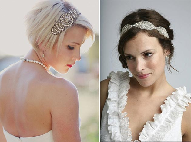 Best ideas about Cute Wedding Hairstyles For Short Hair
. Save or Pin Cute Bridal Hairstyles for Short Hair Now.