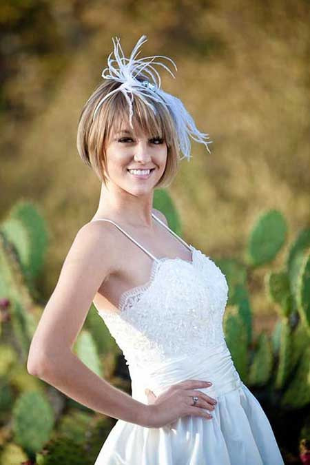 Best ideas about Cute Wedding Hairstyles For Short Hair
. Save or Pin Wedding Hairstyles for Short Hair 2014 Now.