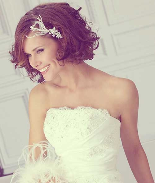 Best ideas about Cute Wedding Hairstyles For Short Hair
. Save or Pin 20 New Wedding Styles for Short Hair Now.