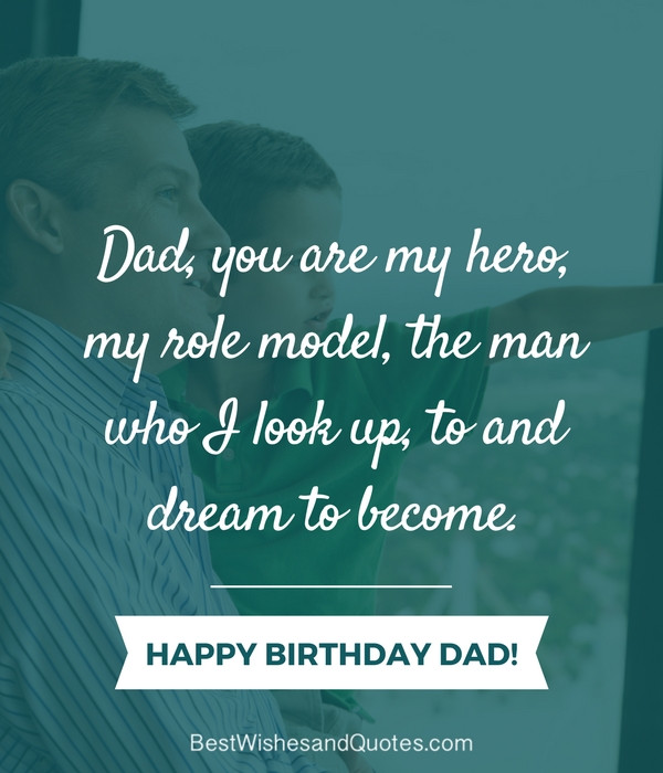 Best ideas about Dad Birthday Quotes
. Save or Pin Happy Birthday Dad 40 Quotes to Wish Your Dad the Best Now.