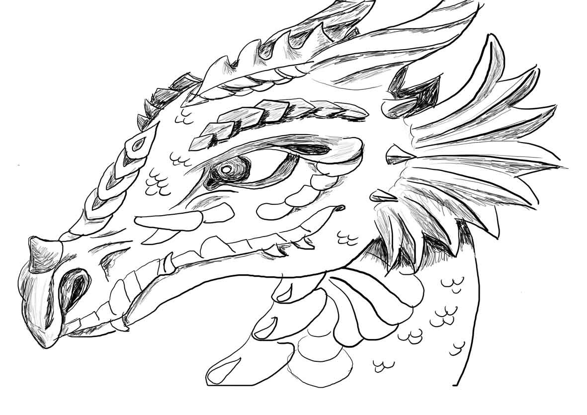 Best ideas about Detailed Dragon Coloring Pages For Teens Free
. Save or Pin dragon coloring pages printable Now.