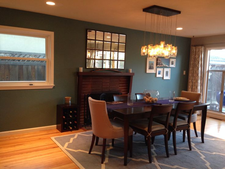 Best ideas about Dining Room Accent Wall
. Save or Pin Teal Accent Wall Dining Room Now.