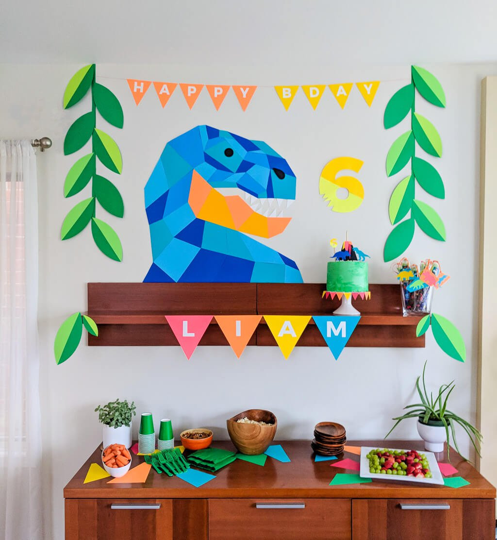 Best ideas about Dinosaur Birthday Party Supplies
. Save or Pin Dinosaur birthday party Geometric dinosaur party decor Now.