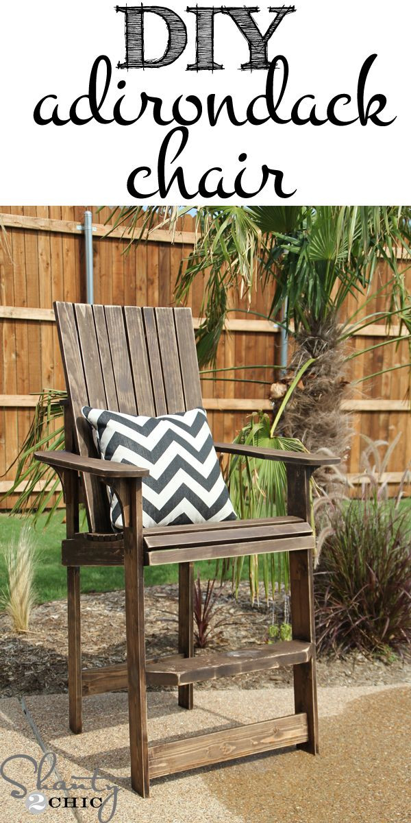 Best ideas about DIY Adirondack Chairs
. Save or Pin Bar Height Adirondack Chair Plans WoodWorking Projects Now.