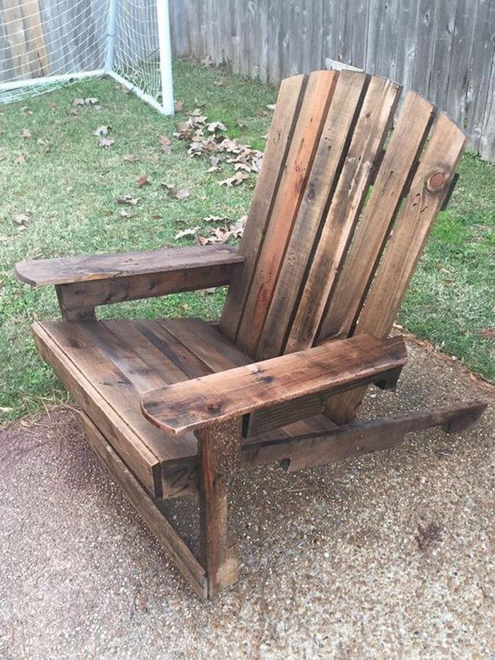 Best ideas about DIY Adirondack Chairs
. Save or Pin Recycled Pallets Turned Into An Adirondack Chair Now.