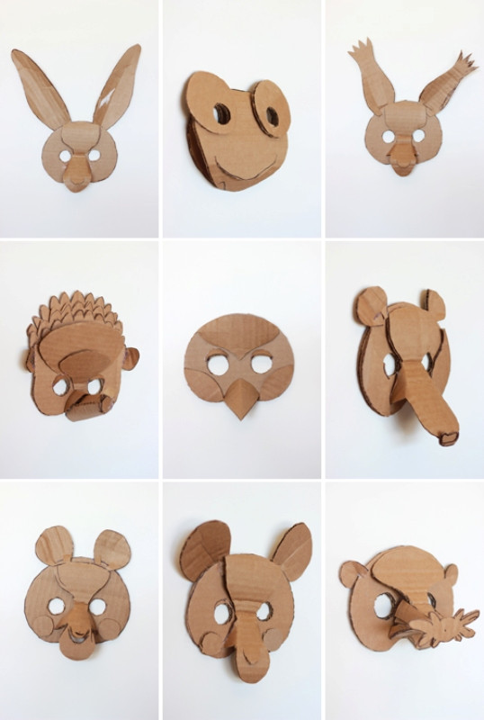 Best ideas about DIY Animal Masks
. Save or Pin Funny DIY 3D Animal Masks Now.