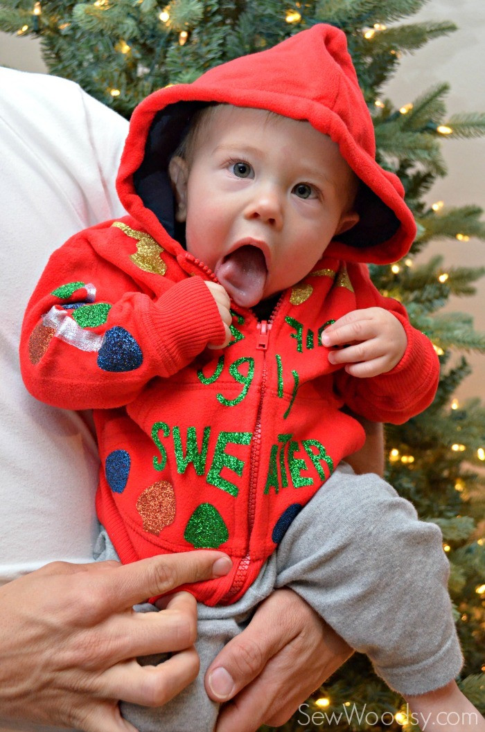 Best ideas about DIY Baby Christmas Pictures
. Save or Pin Baby Ugly Christmas Sweater Now.