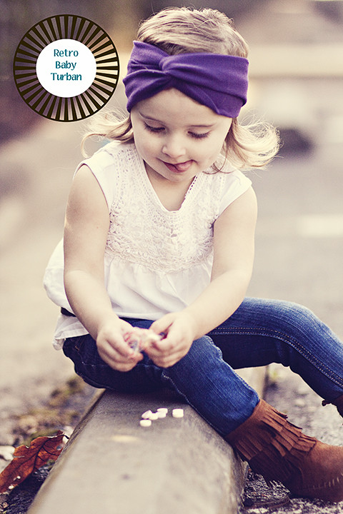 Best ideas about DIY Baby Turban Headbands
. Save or Pin Retro Baby Turban Tutorial Now.