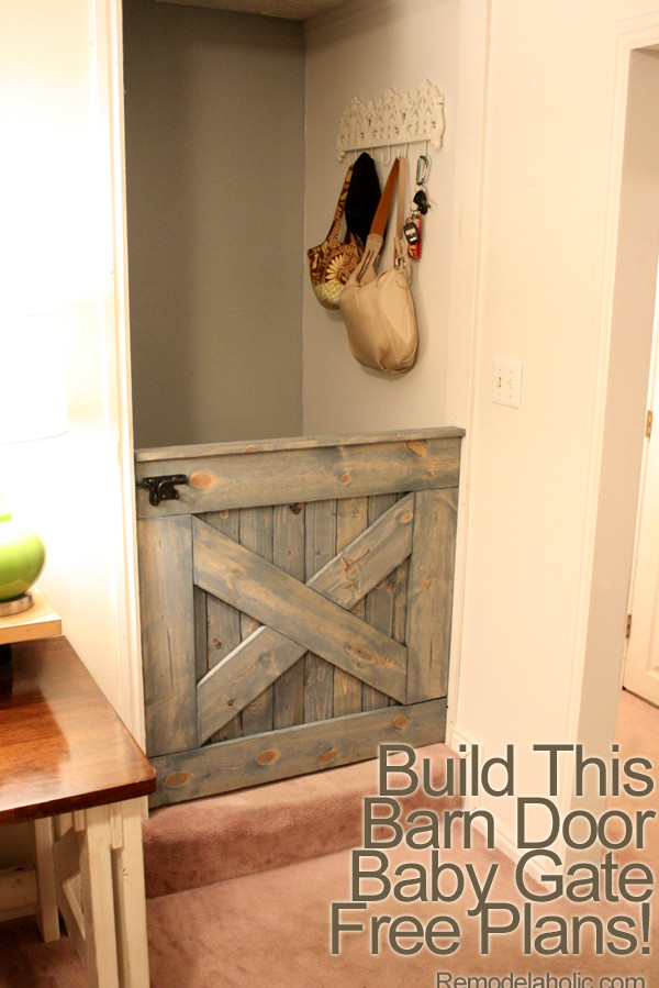 Best ideas about DIY Barn Door Baby Gate
. Save or Pin DIY Barn Door Baby Gate Now.