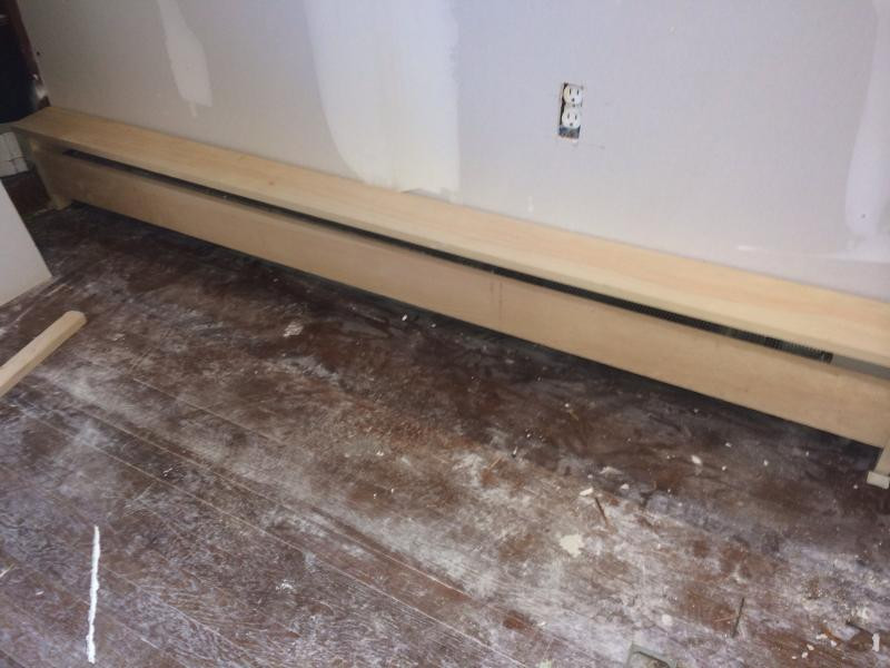 Best ideas about DIY Baseboard Heater Covers
. Save or Pin Quick And Easy Solution Baseboard Covers — The Now.