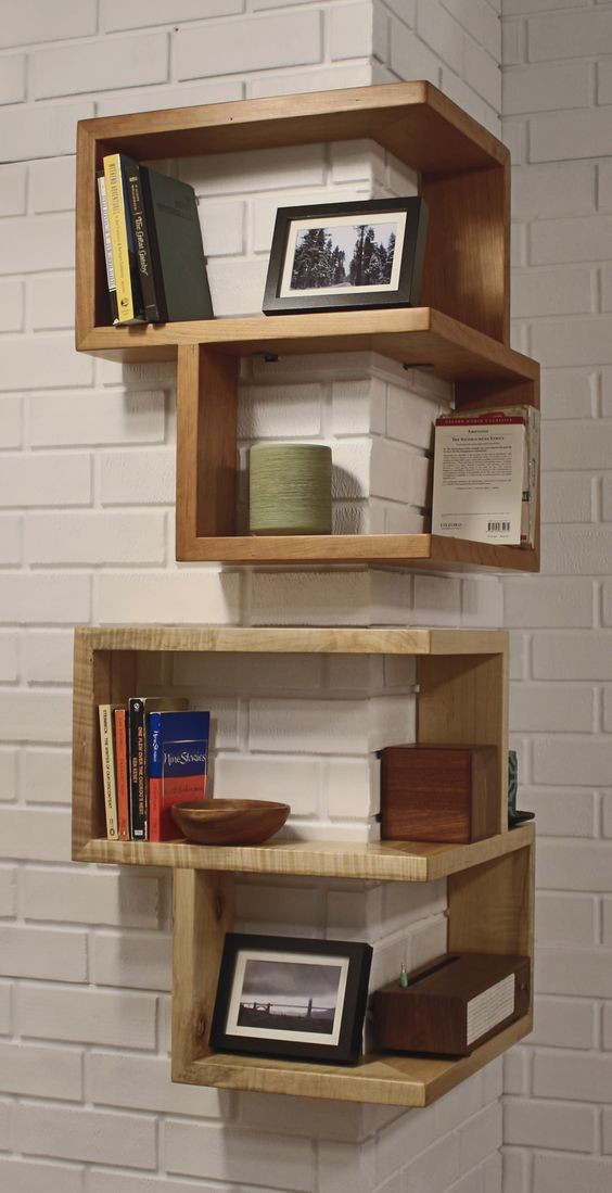 Best ideas about DIY Box Shelf
. Save or Pin 20 Amazing Corner Shelves Ideas 1 Box Shelves Diy Now.