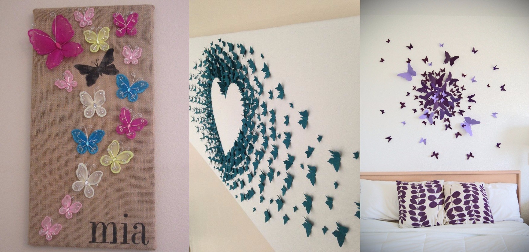 Best ideas about DIY Butterfly Wall Decorations
. Save or Pin 10 DIY Butterfly Wall Decor Ideas With Directions A DIY Now.