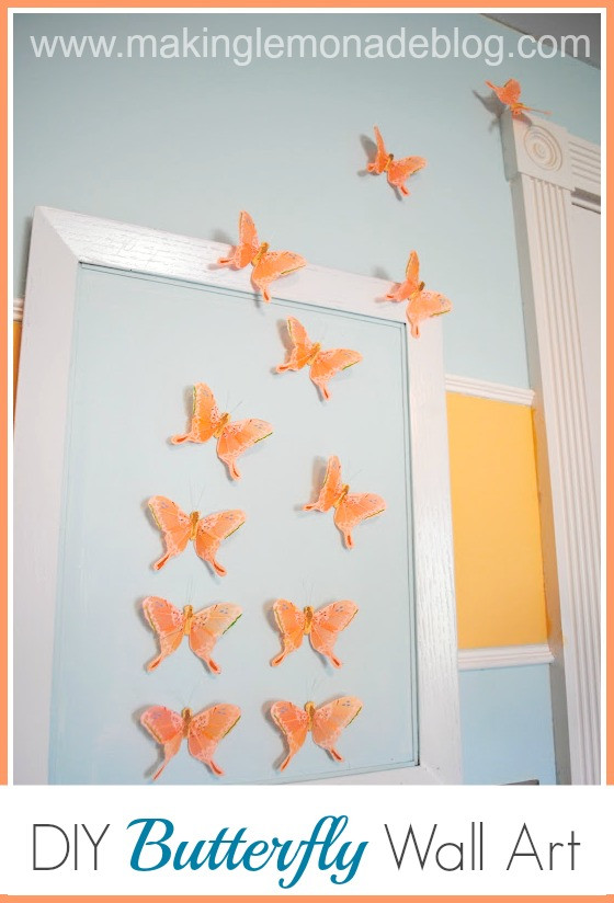 Best ideas about DIY Butterfly Wall Decorations
. Save or Pin DIY Butterfly Wall Art Nursery Decor Now.