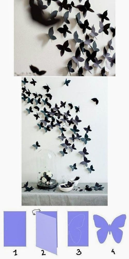 Best ideas about DIY Butterfly Wall Decorations
. Save or Pin Beautiful Butterfly Wall Decoration s and Now.