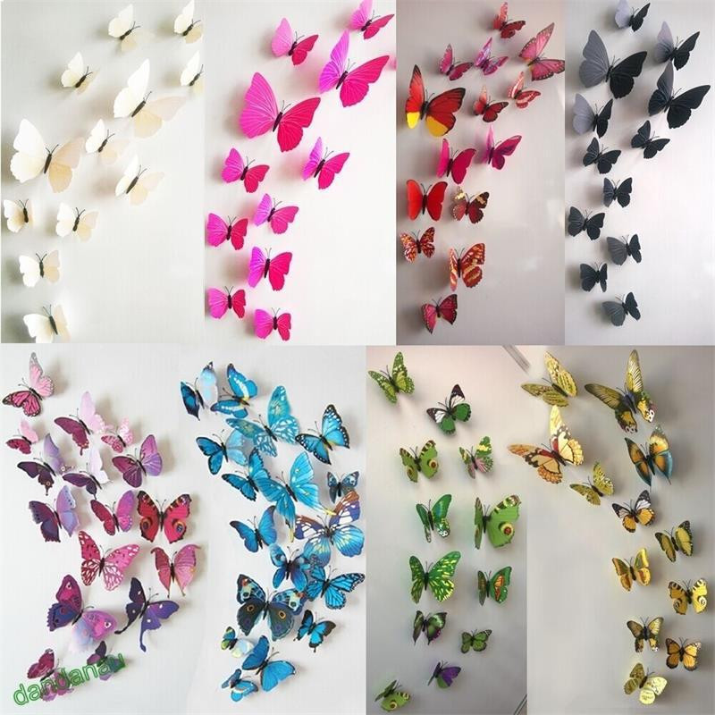 Best ideas about DIY Butterfly Wall Decorations
. Save or Pin Cute DIY 3D Butterfly Wall Stickers Decals Wall Sticker Now.