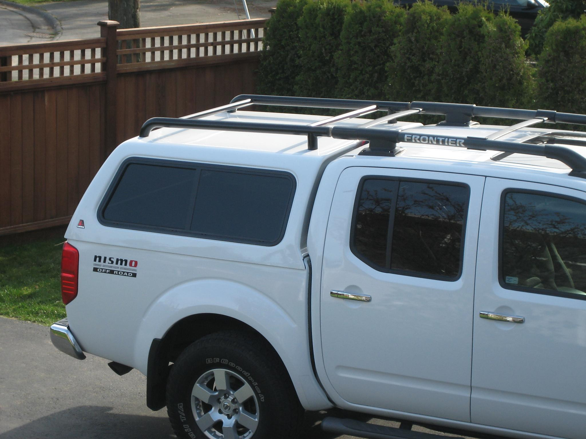 17. Roof rack for camper shell Nissan Frontier Forum.