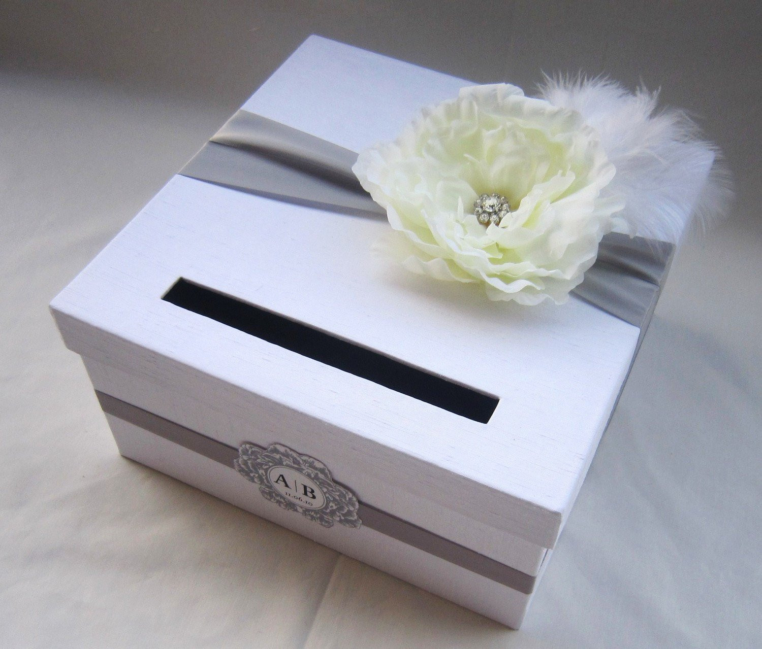 Best ideas about DIY Card Box
. Save or Pin WEDDING CARD BOX MONEY HOLDER CUSTOM MADE by Now.