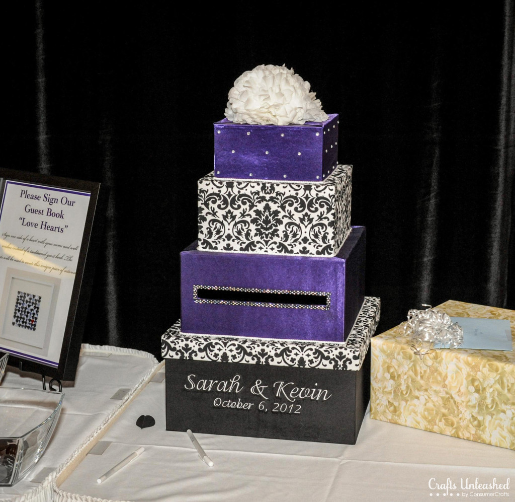 Best ideas about DIY Card Box
. Save or Pin Wedding Card Box 4 Tier Fabric Covered Crafts Unleashed Now.