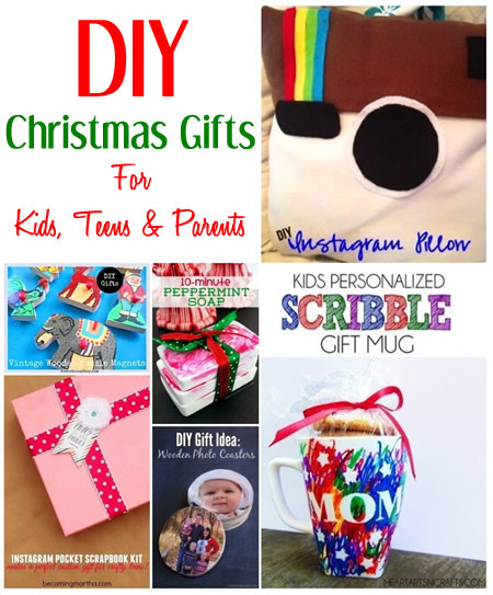 Best ideas about DIY Christmas Gifts For Parents
. Save or Pin DIY Christmas Gift Ideas For Kids Teens & Parents Now.