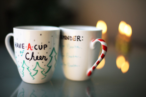 Best ideas about DIY Christmas Mugs
. Save or Pin thesorrygirls DIY Sharpie Christmas Mugs Now.