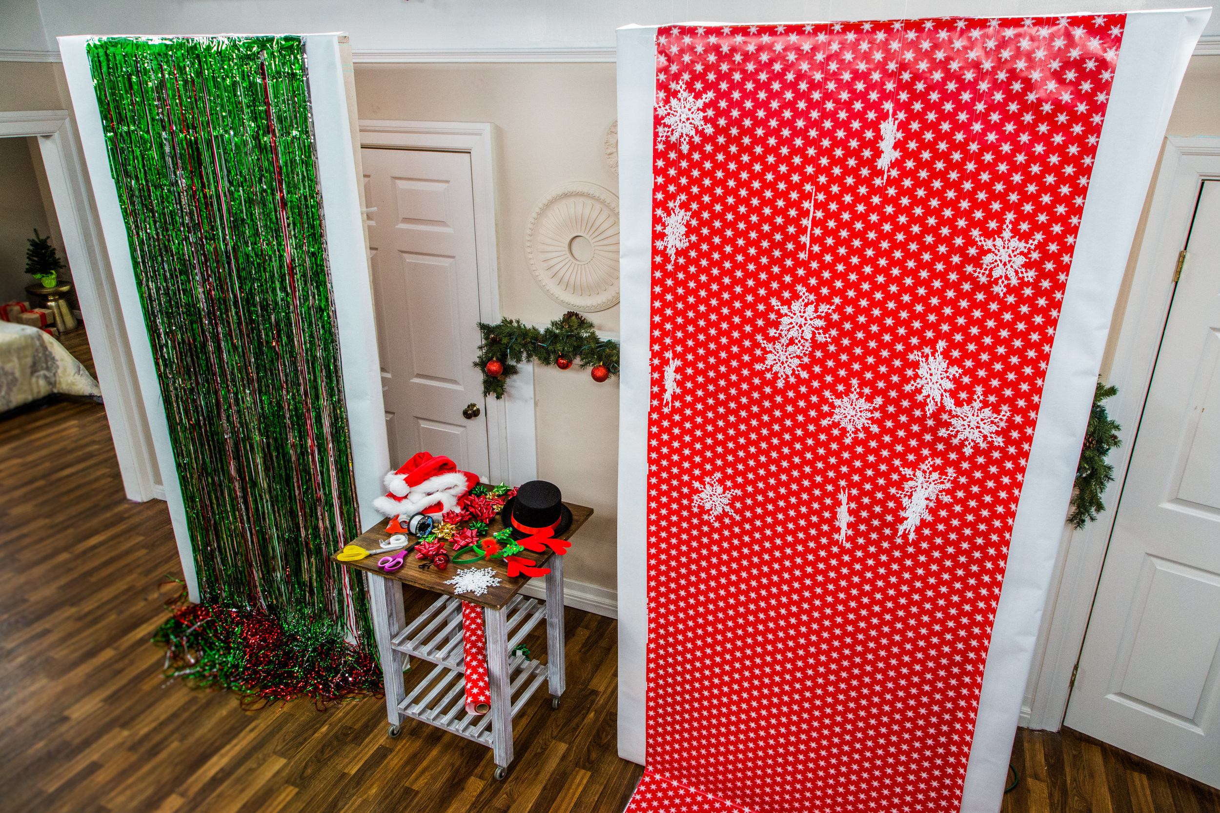 Best ideas about DIY Christmas Photo Backdrop
. Save or Pin DIY Holiday Booth Home & Family Now.