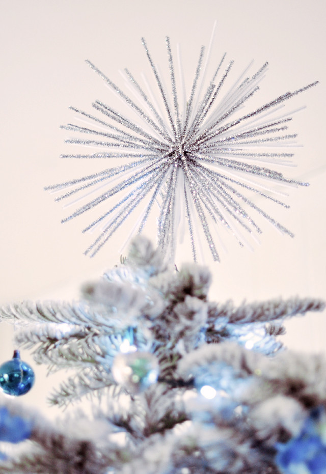 Best ideas about DIY Christmas Tree Topper
. Save or Pin Fab DIY Mod Starburst Tree Topper with Pipe Cleaners Now.