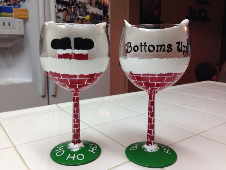Best ideas about DIY Christmas Wine Glasses
. Save or Pin 15 Painted Wine Glass Designs Now.