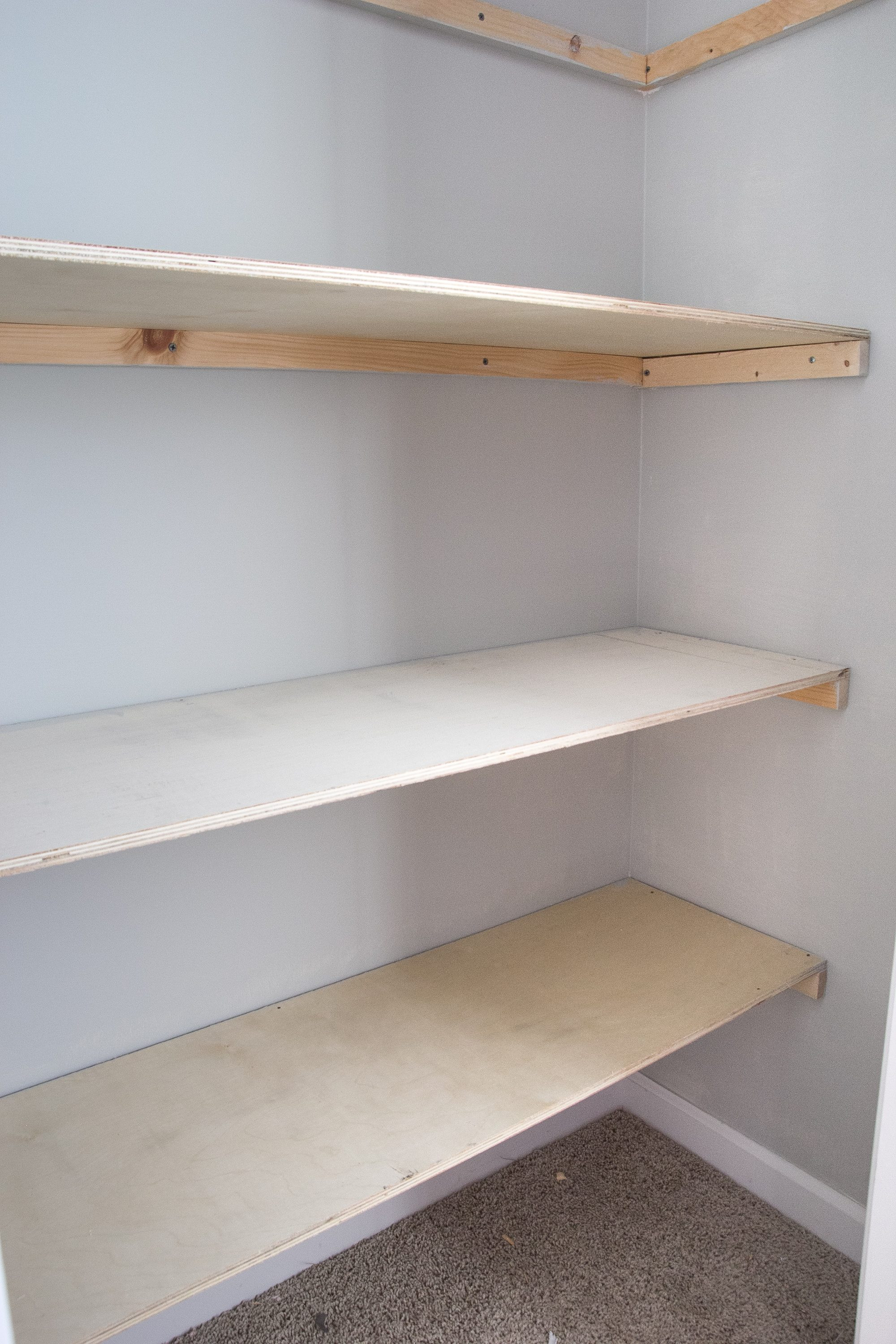 Best ideas about DIY Closet Shelves Plans
. Save or Pin Basic DIY Closet Shelving Now.