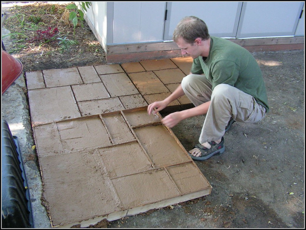 Best ideas about DIY Concrete Patio
. Save or Pin Concrete Patio Molds Diy Patios Home Decorating Ideas Now.