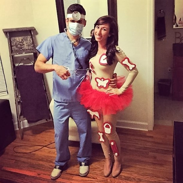 Best ideas about DIY Couples Costumes Ideas
. Save or Pin DIY Funny Clever and Unique Couples Halloween Costume Now.