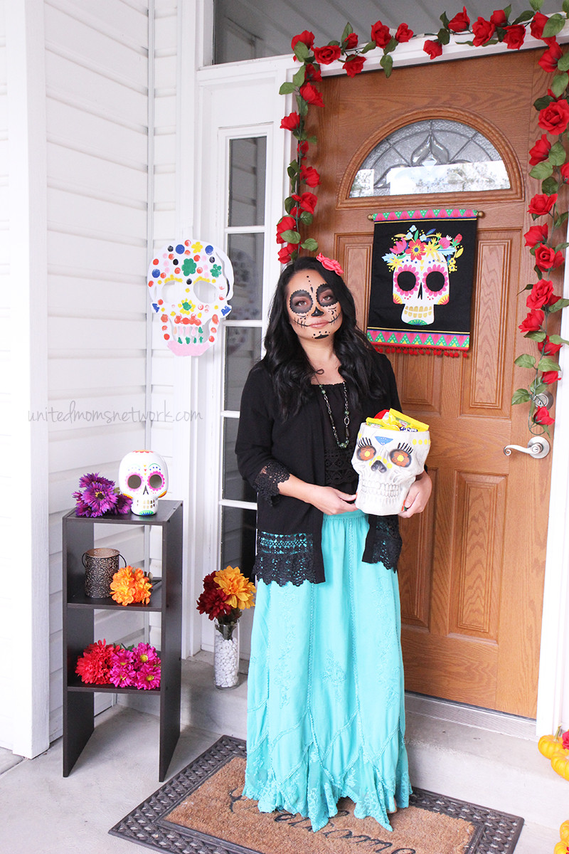 Best ideas about DIY Dia De Los Muertos Costume
. Save or Pin DIY Dia de los Muertos Candy Basket & Costume United Now.