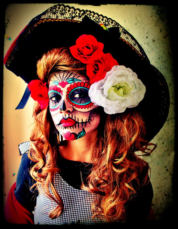 Best ideas about DIY Dia De Los Muertos Costume
. Save or Pin Handpainted Sugar Skull Face La Catrina Umylia super Now.