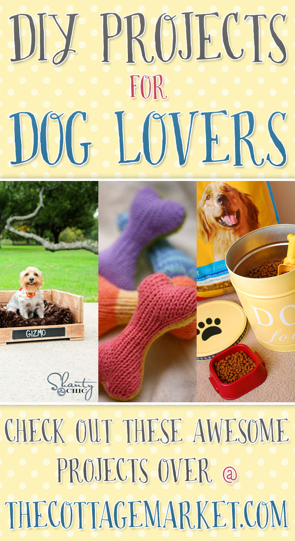 Best ideas about DIY Dog Projects
. Save or Pin DIY Projects for Dog Lovers The Cottage Market Now.