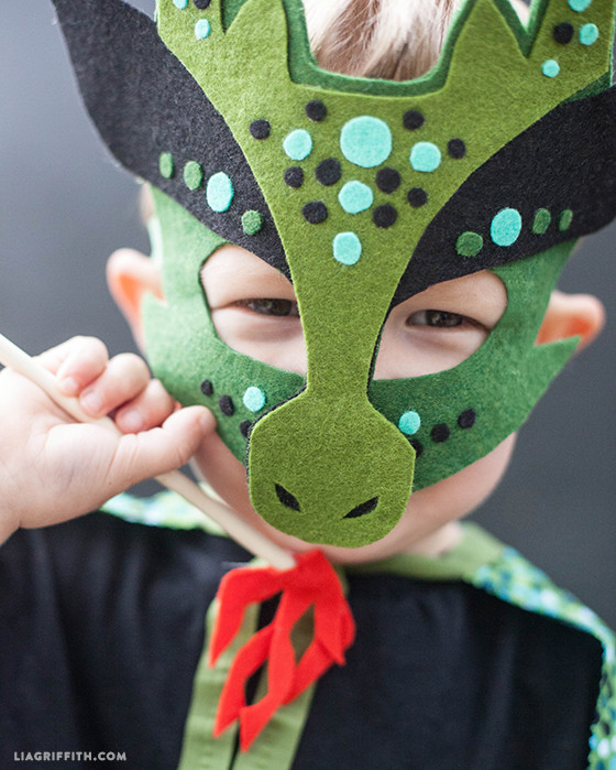 Best ideas about DIY Dragon Costume
. Save or Pin Homemade Halloween Costume No sew dragon mask Now.