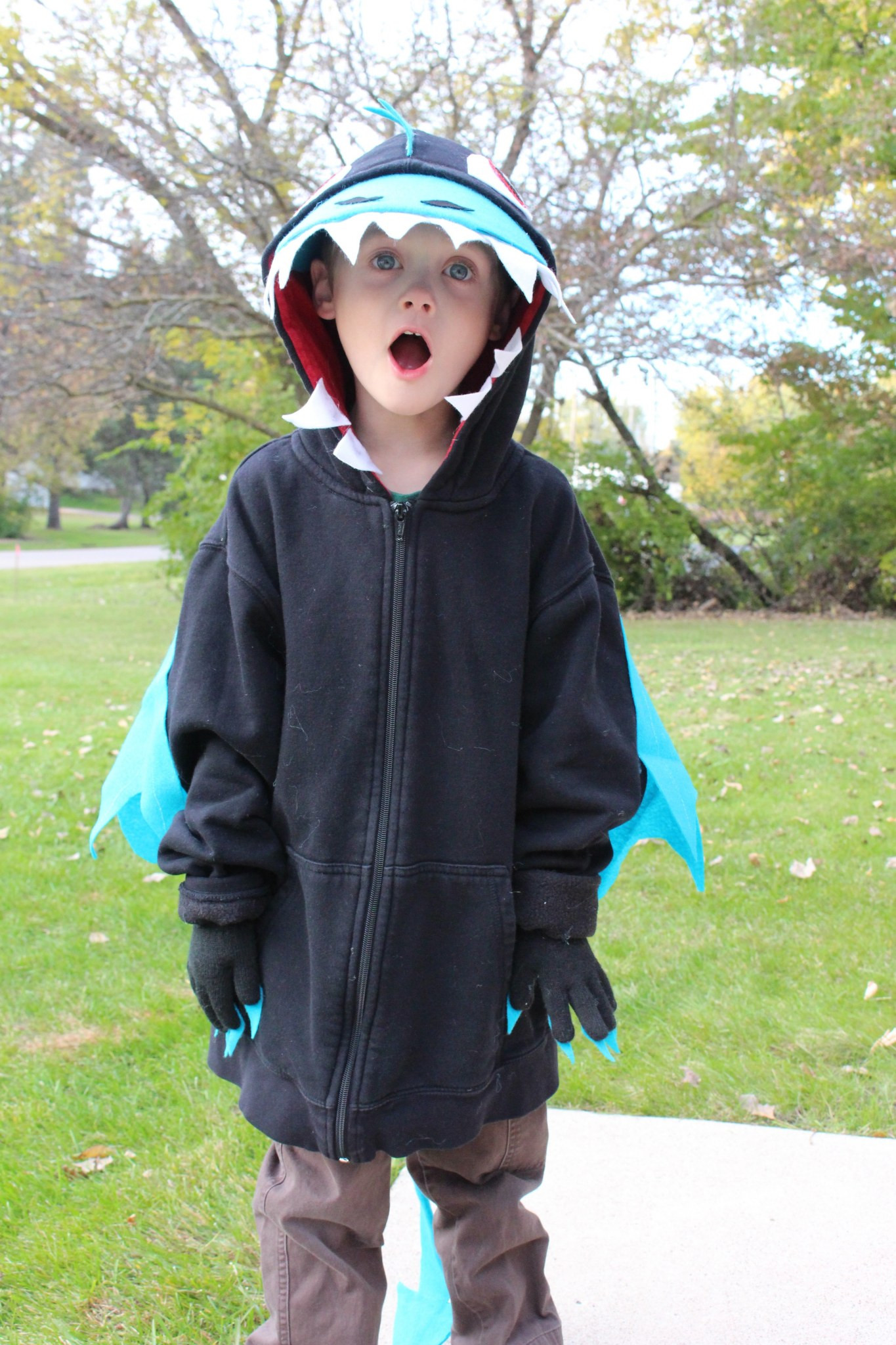 Best ideas about DIY Dragon Costume
. Save or Pin 101 Handmade Costumes No Sew Dragon Now.