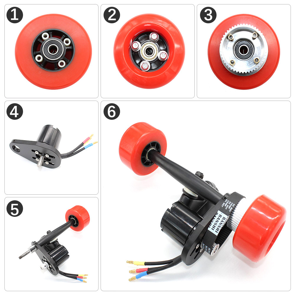 Best ideas about DIY Electric Skateboard Kit
. Save or Pin DIY Electric Skateboard Longboard Kit Part Pulleys Motor Now.