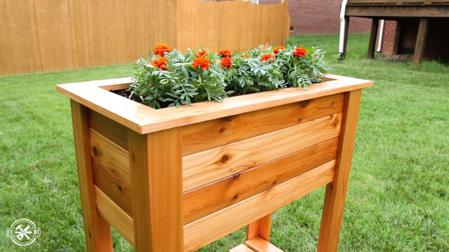 Best ideas about DIY Elevated Planter Box
. Save or Pin DIY Raised Planter Box Now.