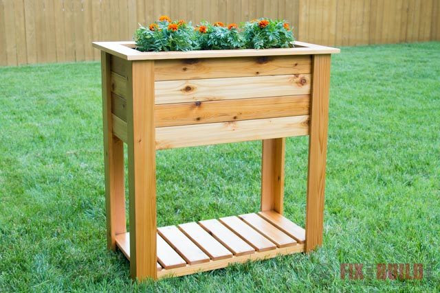 Best ideas about DIY Elevated Planter Box
. Save or Pin DIY Raised Planter Box Now.