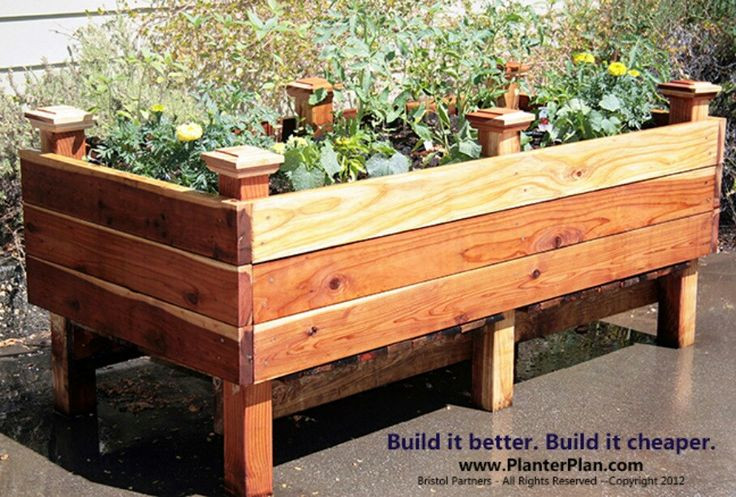 Best ideas about DIY Elevated Planter Box
. Save or Pin High Quality Diy Raised Garden Box 6 Raised Planter Box Now.