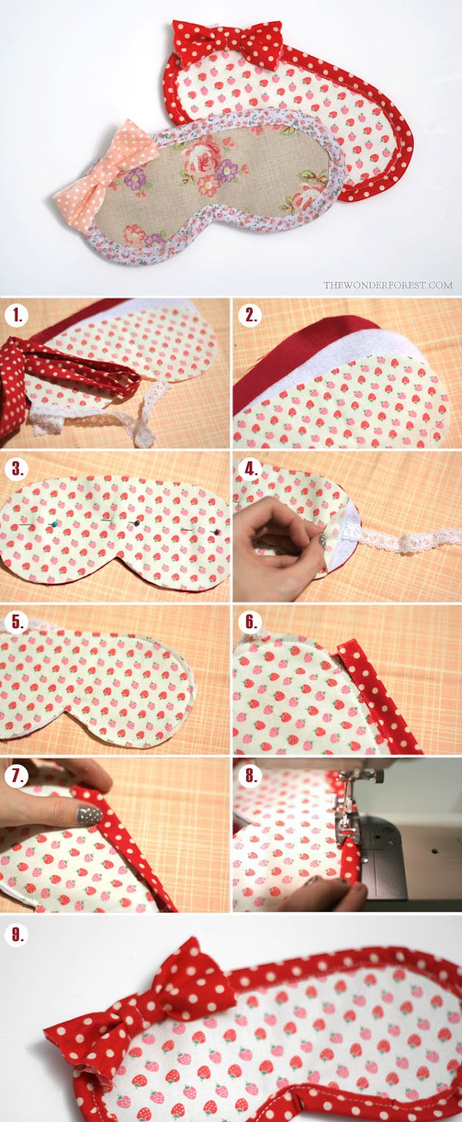 Best ideas about DIY Eye Mask
. Save or Pin Easy Sleep Eye Mask Tutorial Now.