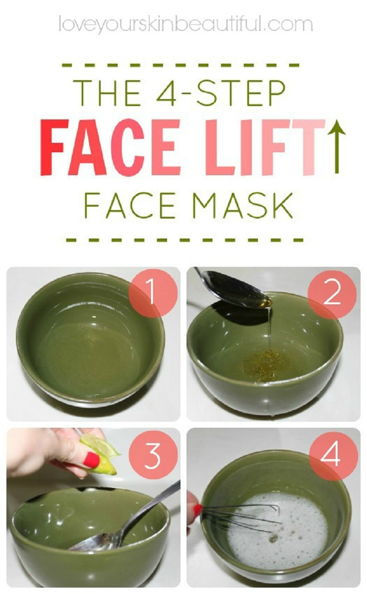 Best ideas about DIY Face Mask Recipe
. Save or Pin 9 Leading DIY Home Reme s for Skin Tightening and Sagging Now.