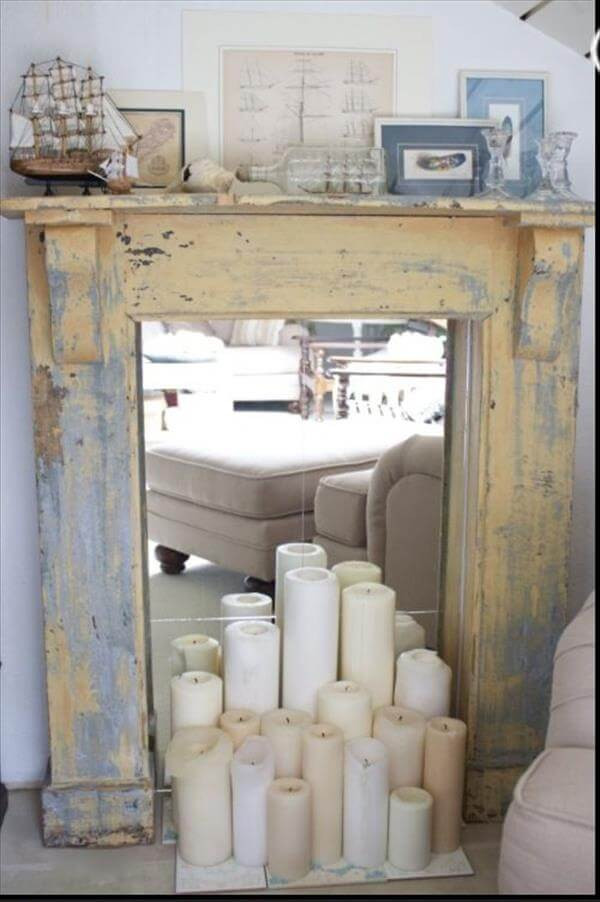 Best ideas about DIY Fake Fireplaces
. Save or Pin DIY Faux Pallet Fireplace Now.