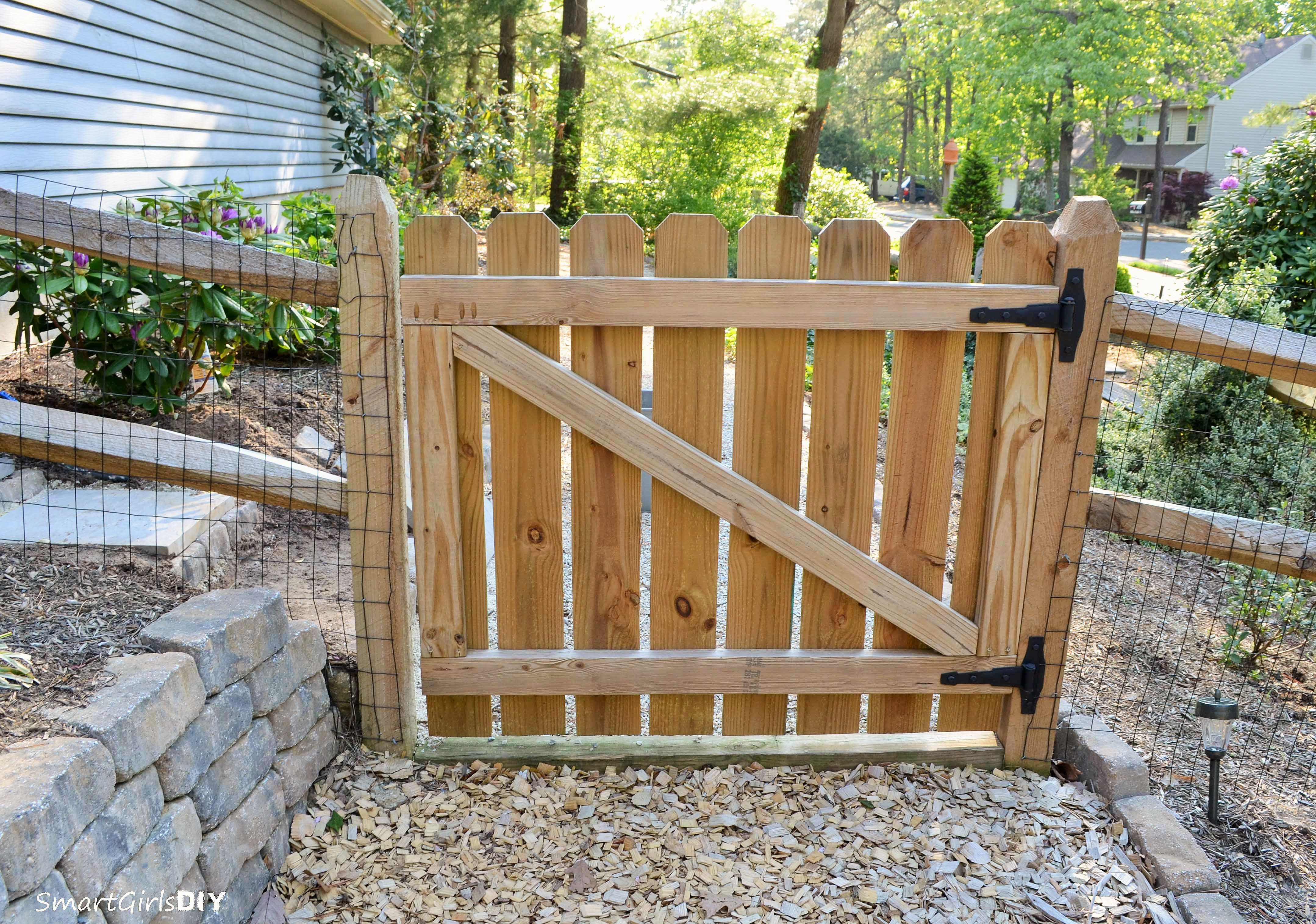 Best ideas about DIY Fence Plans . Save or Pin Learn how to build a gate for your wood fence regardless Now.