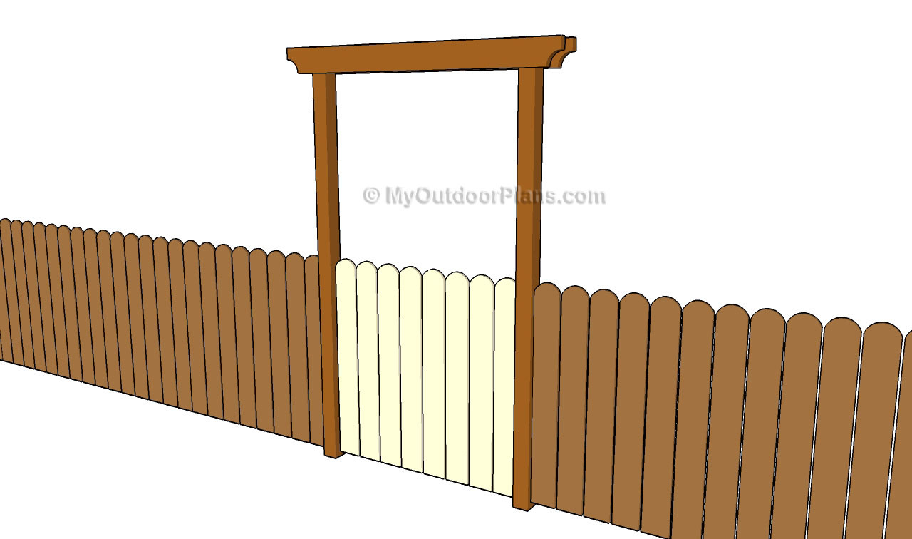 Best ideas about DIY Fence Plans . Save or Pin Fence Gate Plans Now.